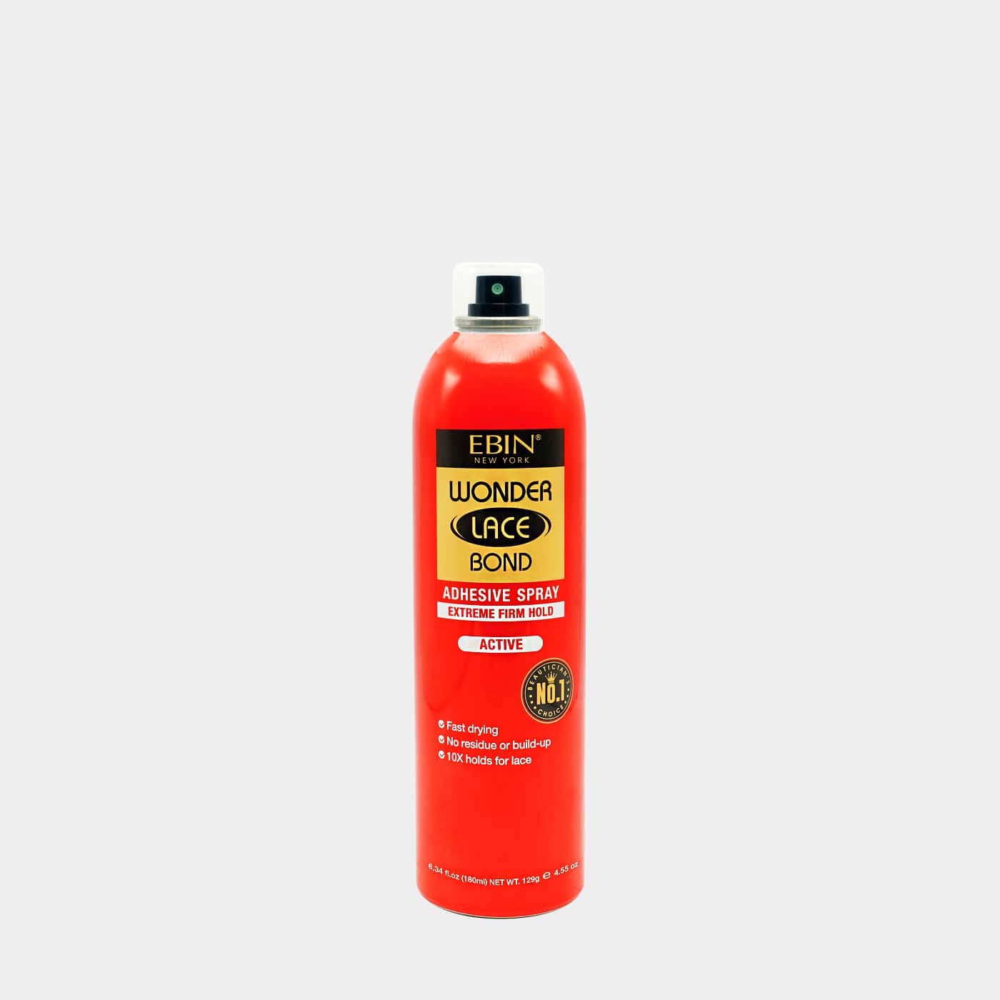 Ebin Wonder Lace Bond Wig Adhesive Spray Extreme Firm Hold 180ml