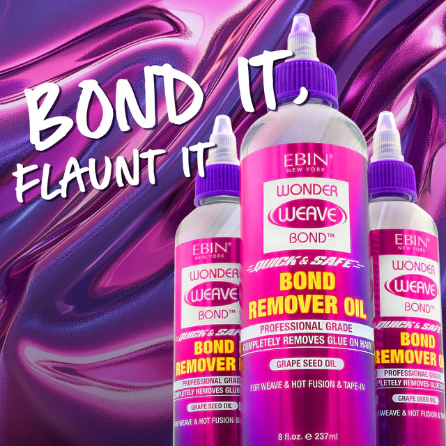 Ebin New York Wonder Weave Bond Bond Remover Oil - Image 4