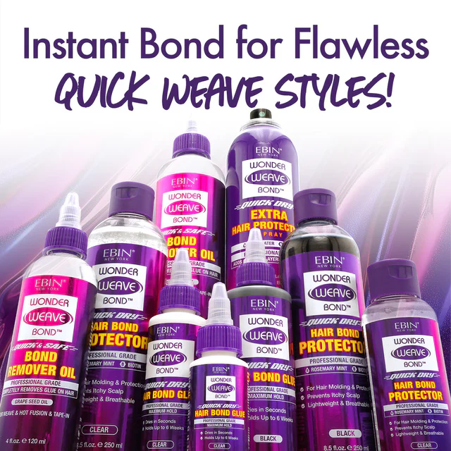 Ebin New York Wonder Weave Bond Hair Protection Spray 180ml - Image 3