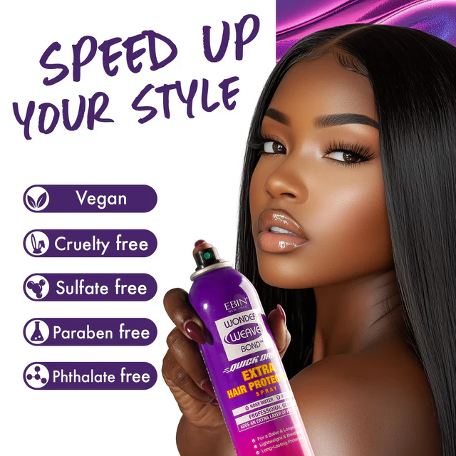 Ebin New York Wonder Weave Bond Hair Protection Spray 180ml - Image 5