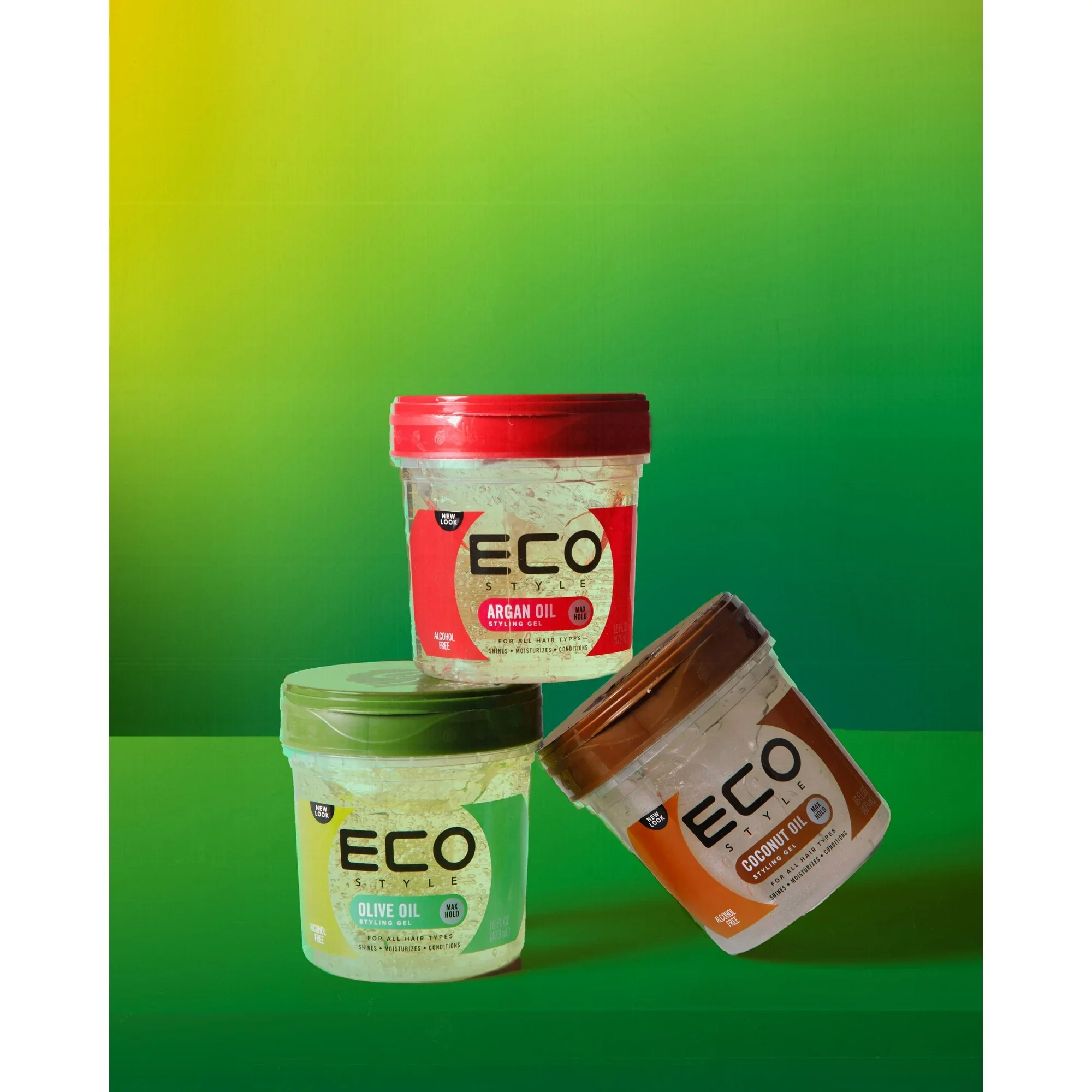 Eco Styler Argan Oil Hair Styling Gel 473ml/16oz - Image 7