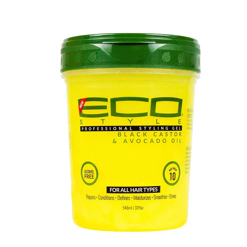 Eco Styler Avocado & Black Castor Oil Styling Gel 946ml/32oz