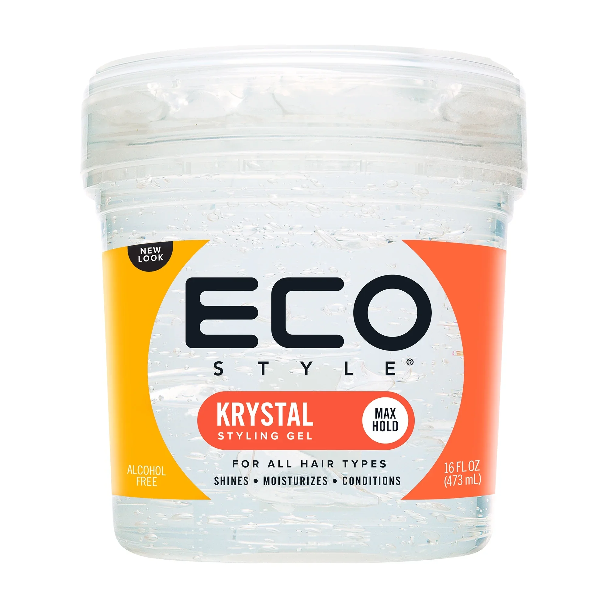 Eco Styler Krystal Clear Hair Styling Gel 473ml/16oz