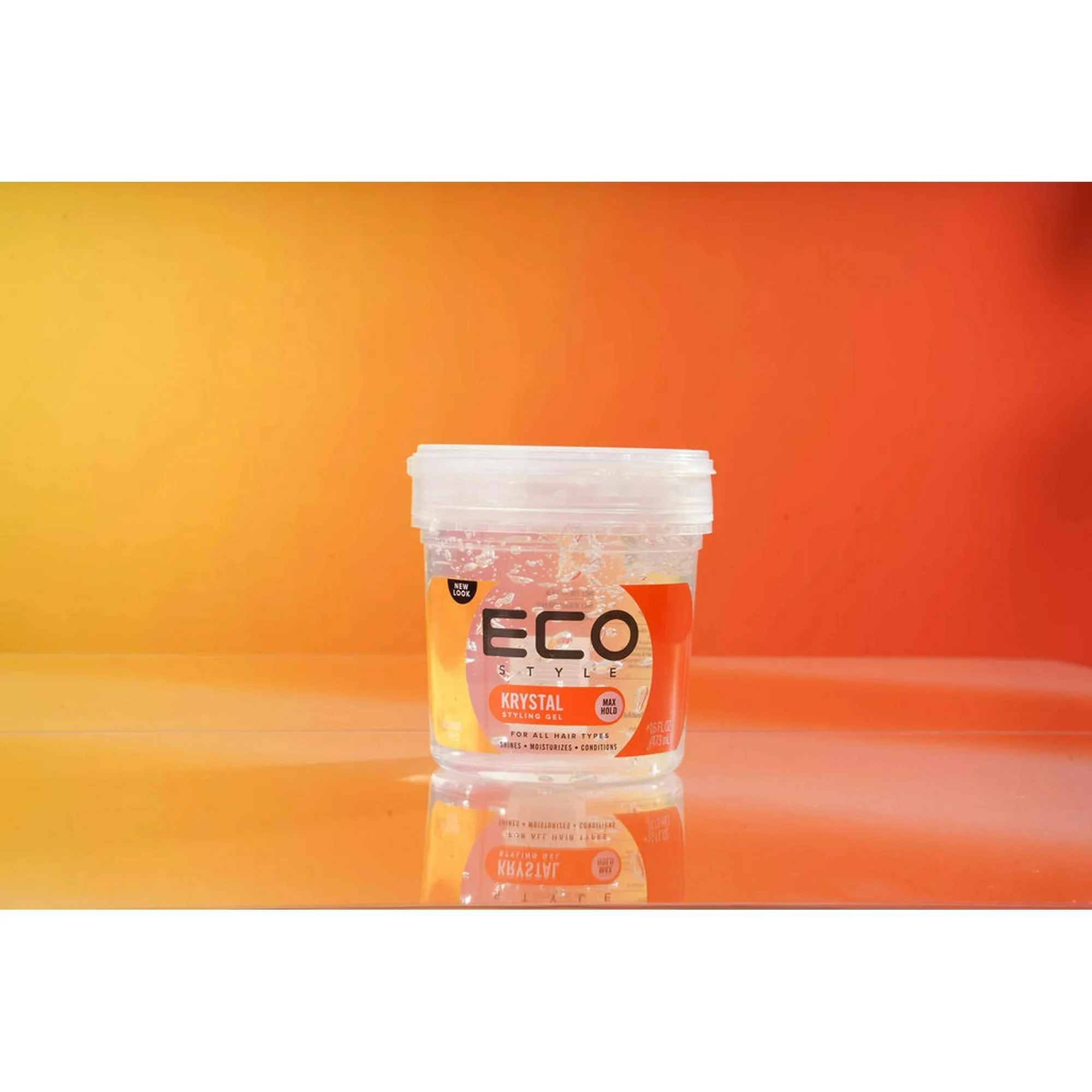 Eco Styler Krystal Clear Hair Styling Gel 473ml/16oz - Image 6