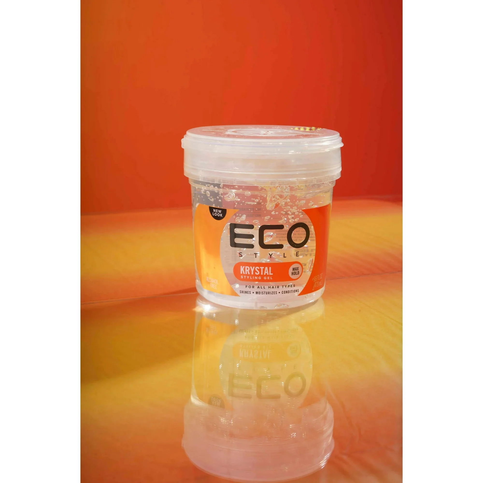 Eco Styler Krystal Clear Hair Styling Gel 473ml/16oz - Image 7