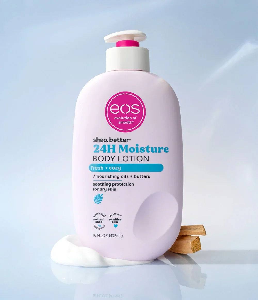 EOS Shea Better Fresh & Cozy Body Lotion 474ml/16oz - Image 4