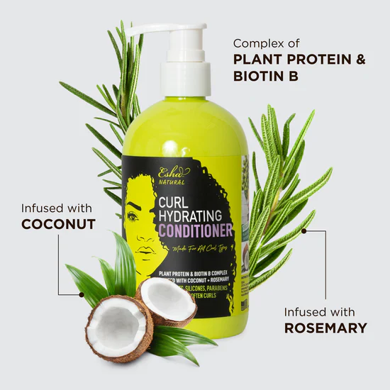 Esha Natural Curl Hydrating Conditioner 350ml - Image 4