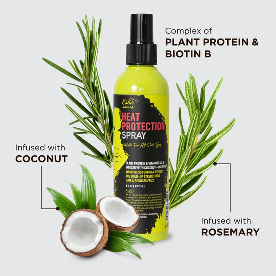 Esha Natural Heat Protection Spray - Image 4