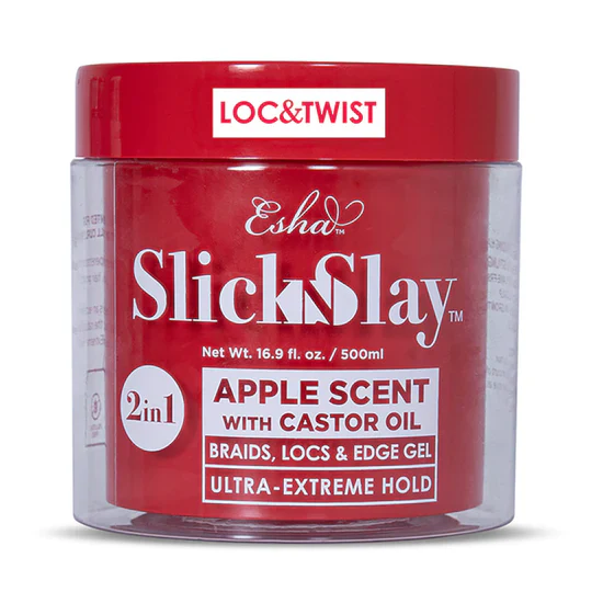 Esha Slick N Slay 2-IN-1 Braid & Edge Gel Apple & Castor Oil