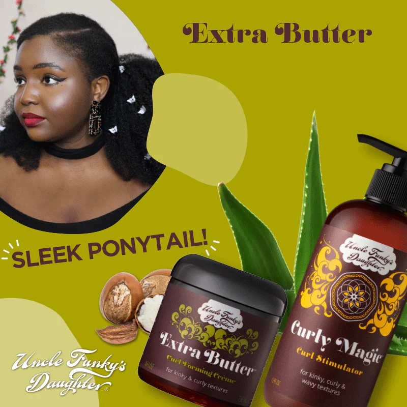 Uncle Funky’s Daughter Extra Butter Curl Forming Crème 236ml/8oz - Image 3