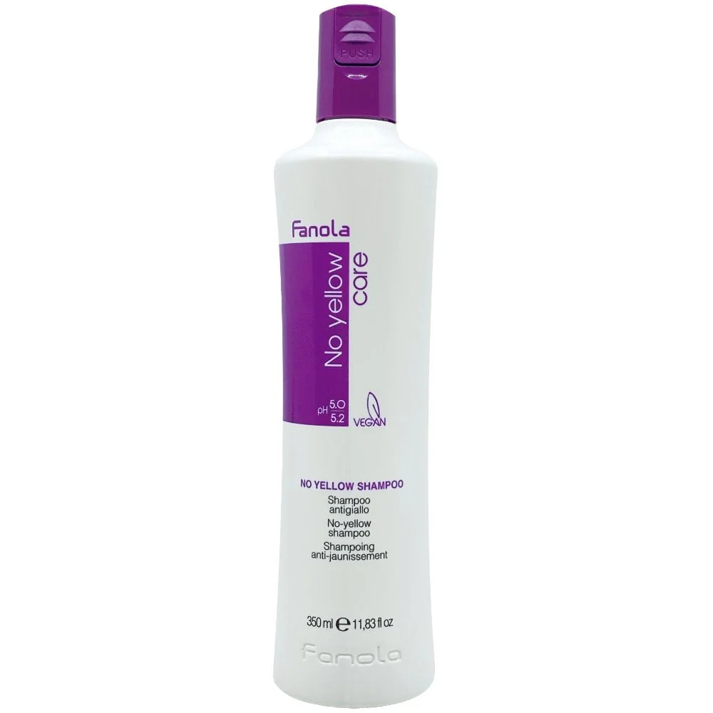 FANOLA No Yellow Shampoo for Blonde Hair 33.8oz - Image 2