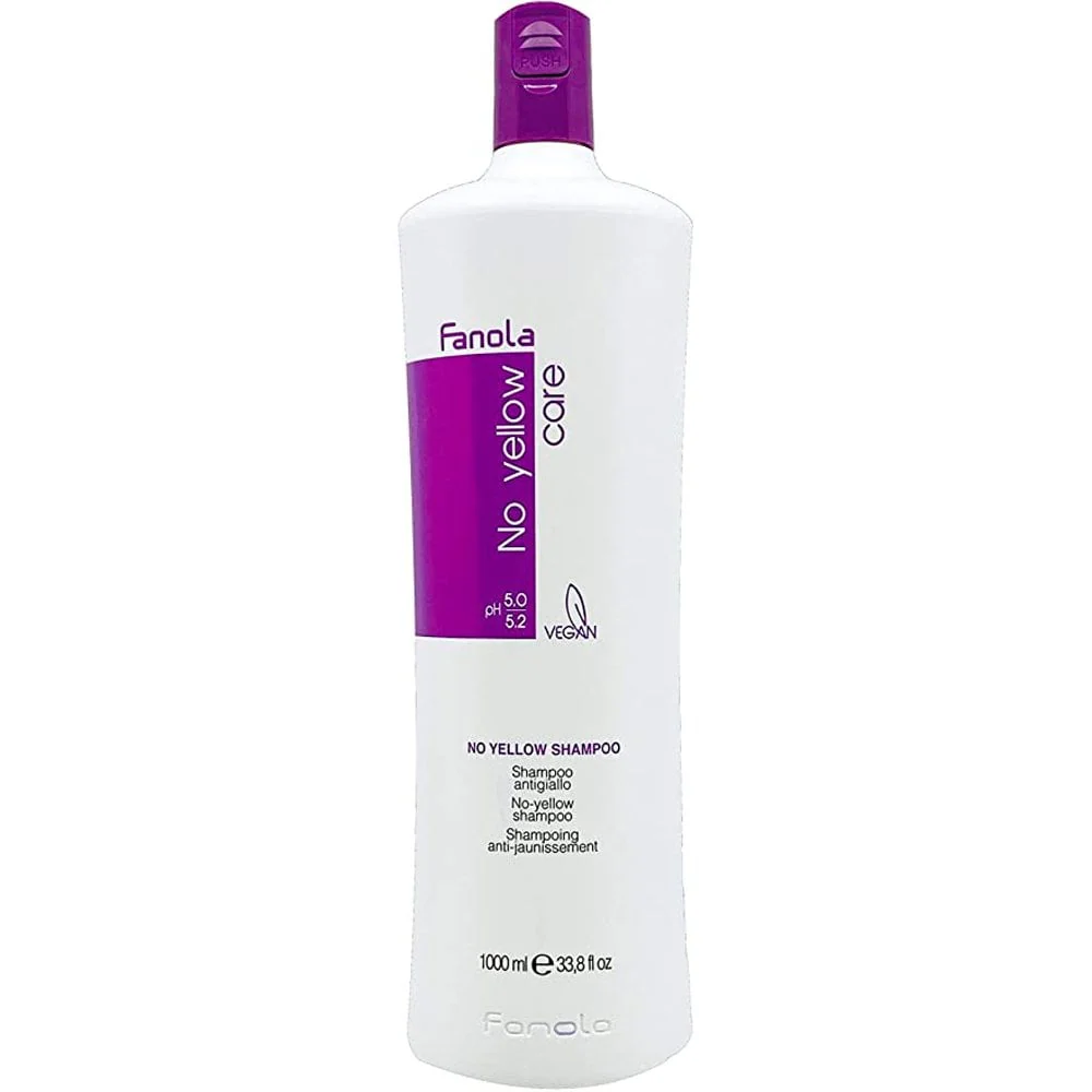 FANOLA No Yellow Shampoo for Blonde Hair 33.8oz - Image 3