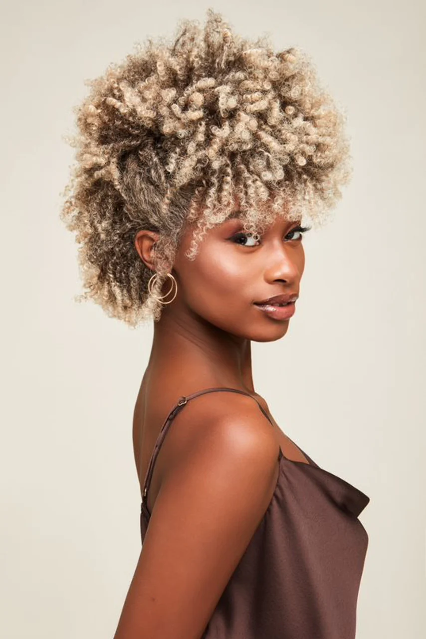 Feme Afro Lace Wig - Loose Twist Out - Image 4