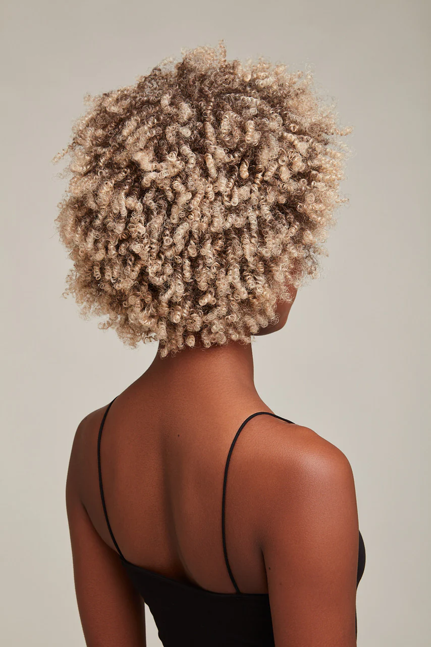 Feme Afro Lace Wig - Loose Twist Out - Image 5