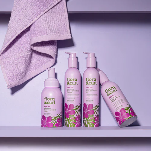 FLORA & Curl Style Me Sweet Hibiscus Twist & Braid Cream-300ML - Image 4