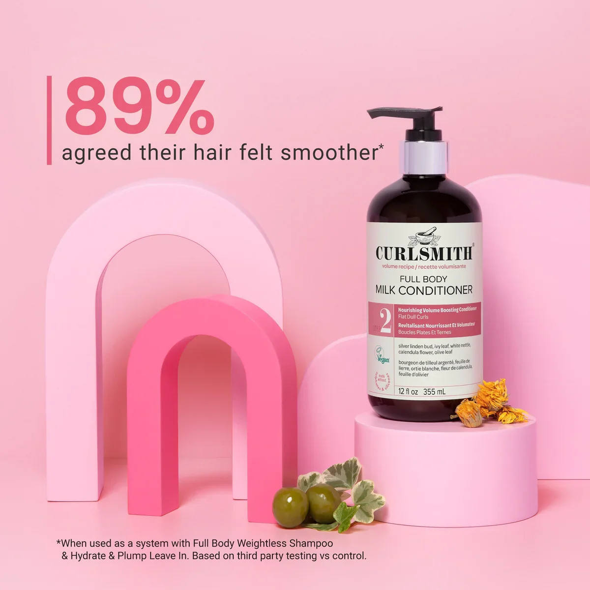 CURLSMITH FULL BODY MILK CONDITIONER 355ML - Image 7