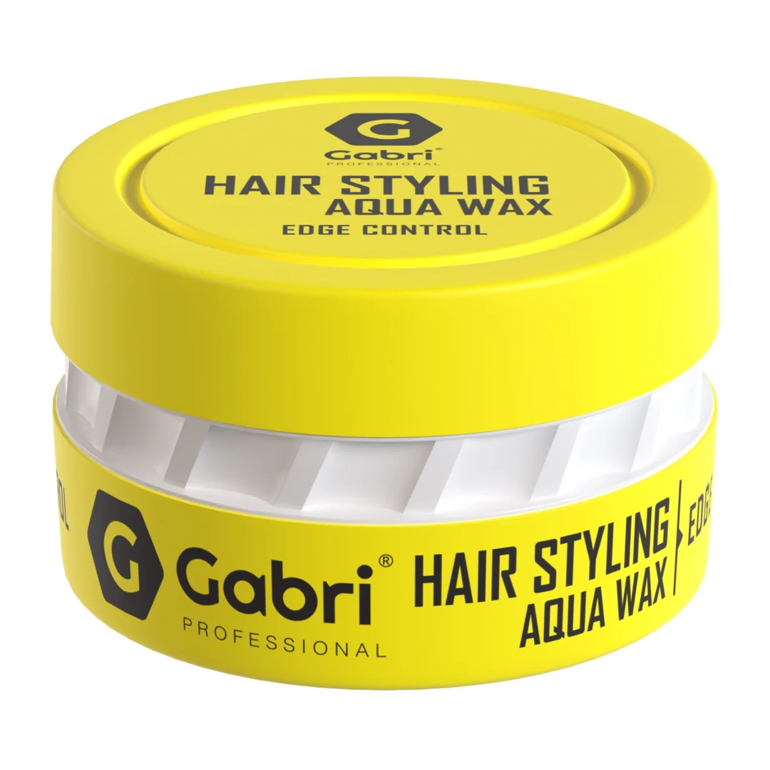 Gabri Professional Hair Styling Aqua Wax Edge Control 150ml Yellow
