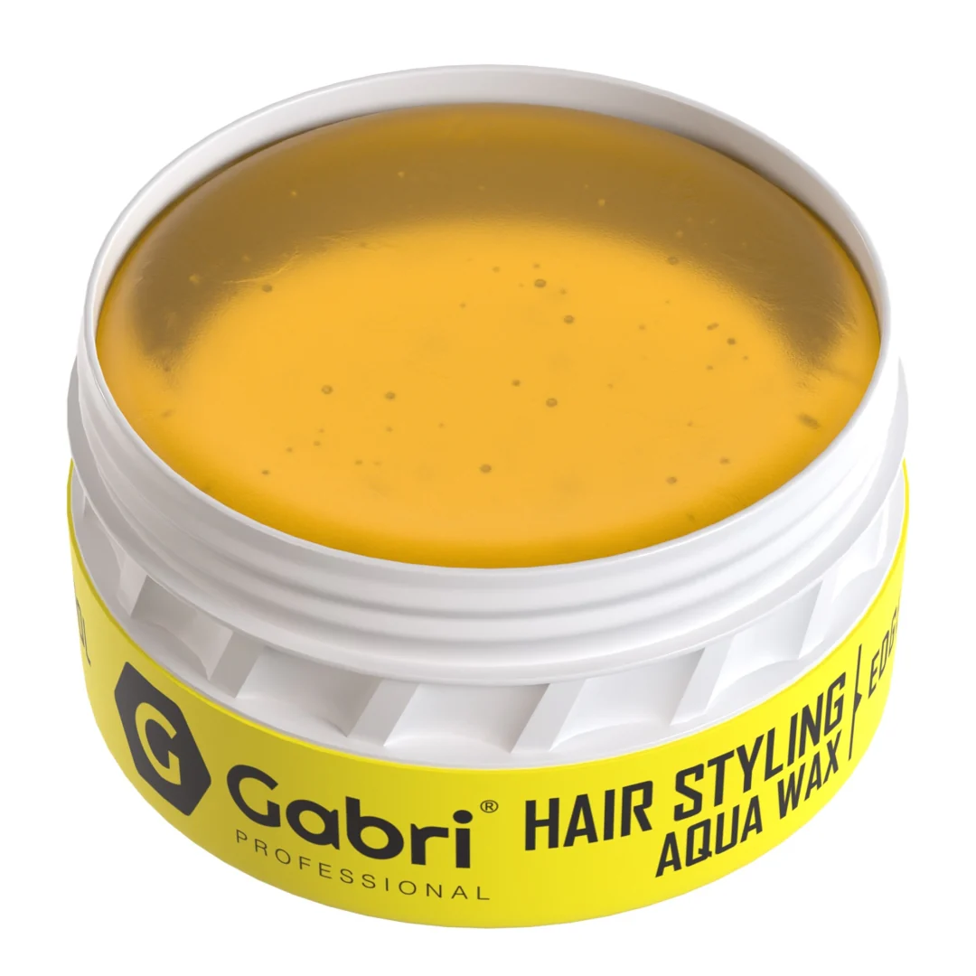 Gabri Professional Hair Styling Aqua Wax Edge Control 150ml Yellow - Image 4