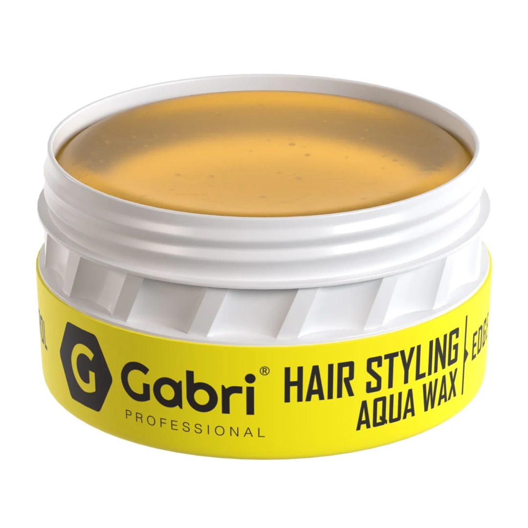 Gabri Professional Hair Styling Aqua Wax Edge Control 150ml Yellow - Image 5