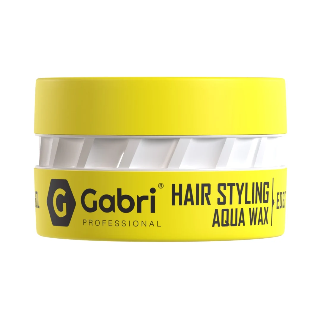 Gabri Professional Hair Styling Aqua Wax Edge Control 150ml Yellow - Image 6
