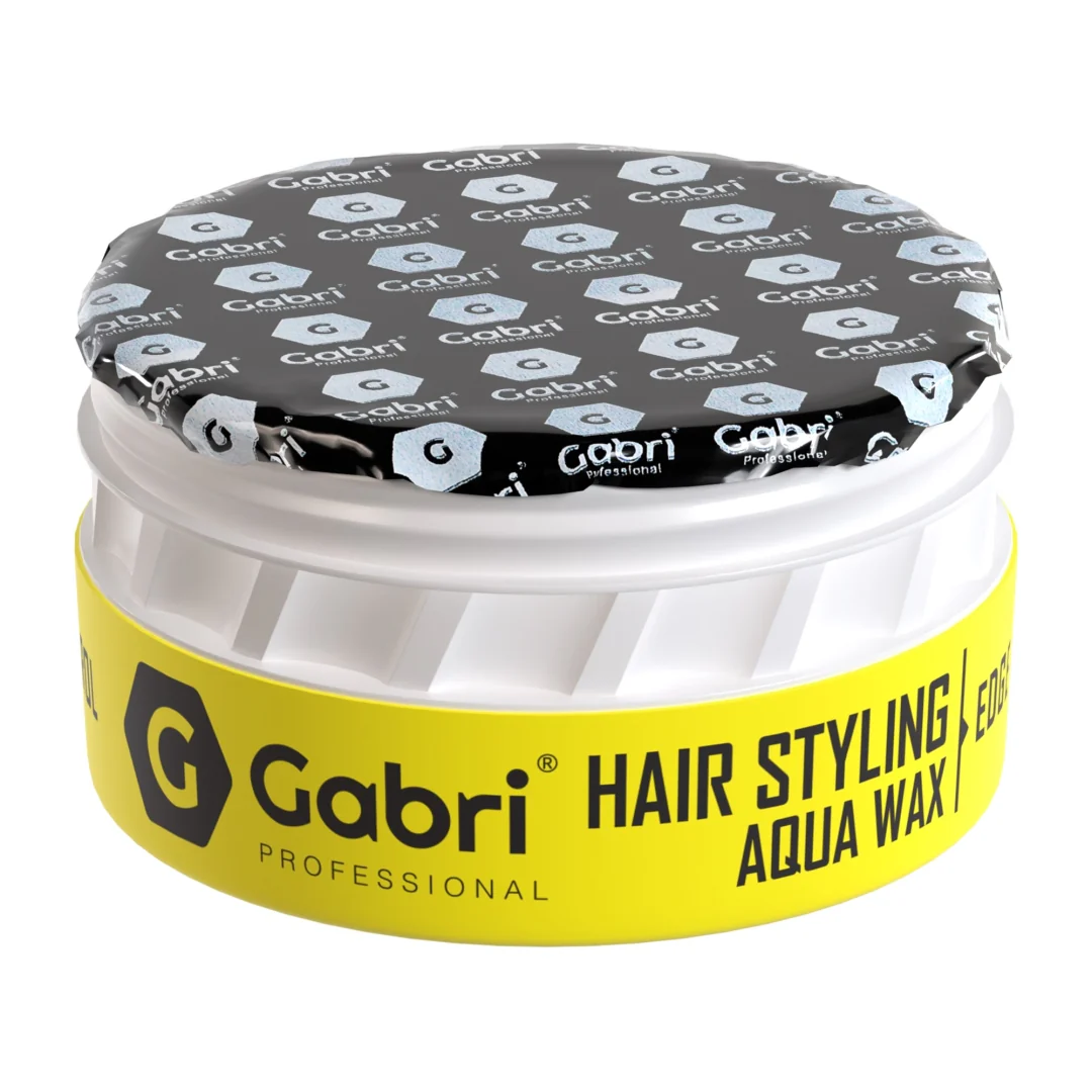 Gabri Professional Hair Styling Aqua Wax Edge Control 150ml Yellow - Image 7