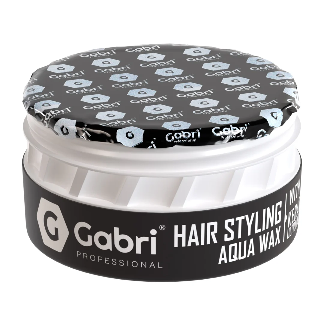 Gabri Professional Hair Styling Aqua Wax Keratin Ultra Hold 150ml - Image 4