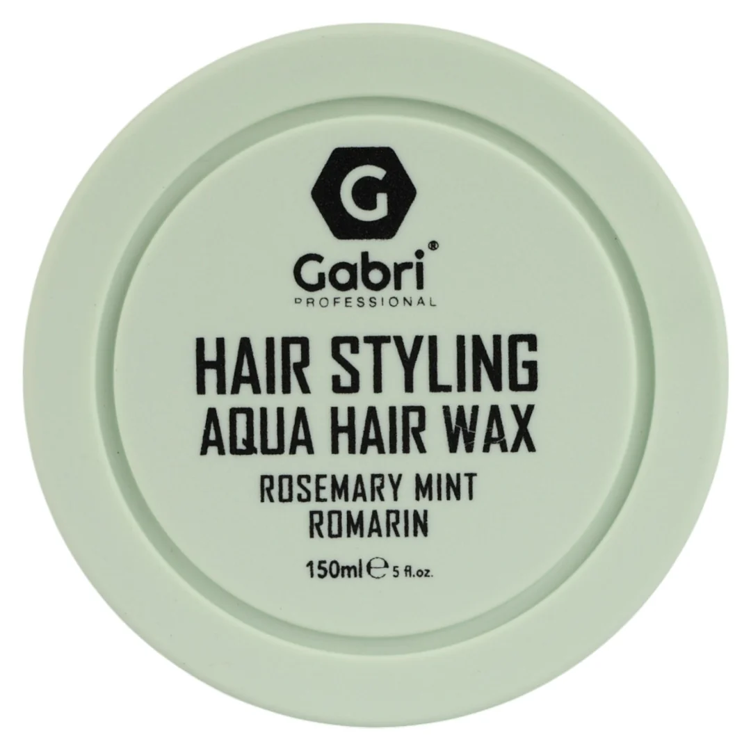 Gabri Professional Hair Styling Aqua Wax Rosemary Mint 150ml - Image 6