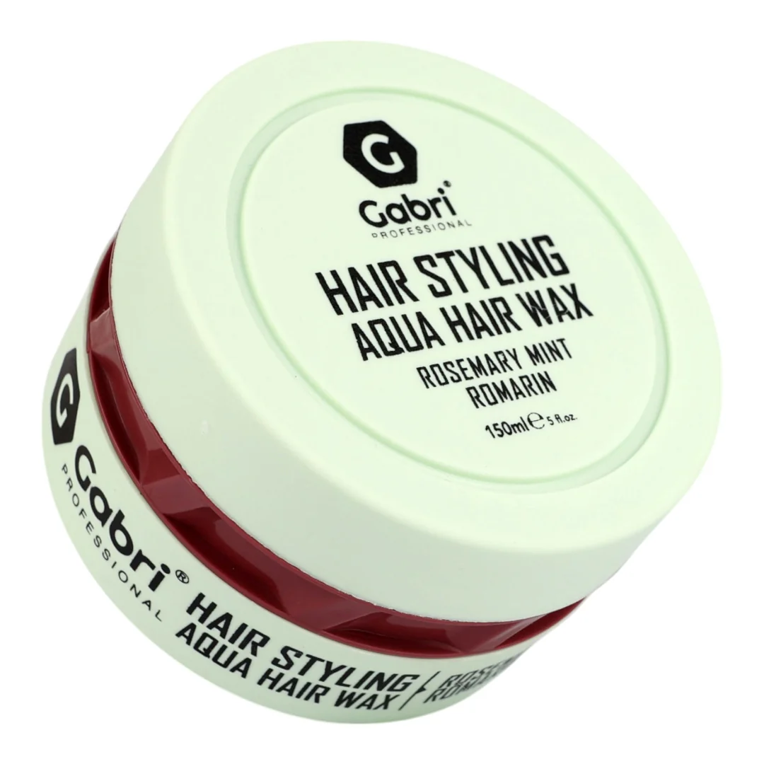 Gabri Professional Hair Styling Aqua Wax Rosemary Mint 150ml - Image 7