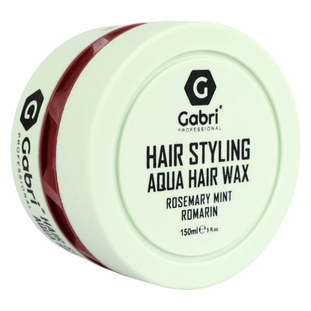 Gabri Professional Hair Styling Aqua Wax Rosemary Mint 150ml - Image 9