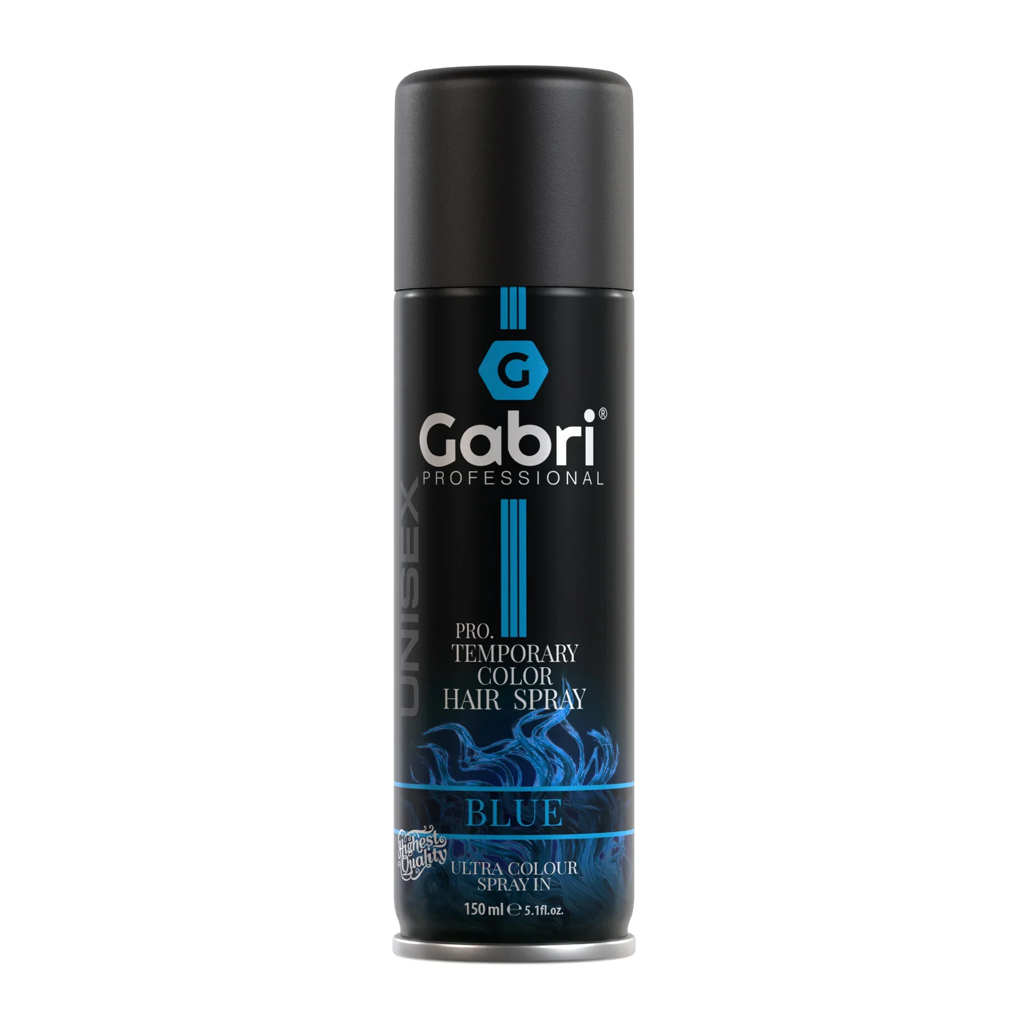 Gabri Professional Pro Temporary Hair Colour Spray Blue 150ml