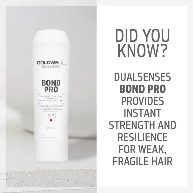 Goldwell DualSenses Bond Pro Fortifying Conditioner 200ml - Image 6
