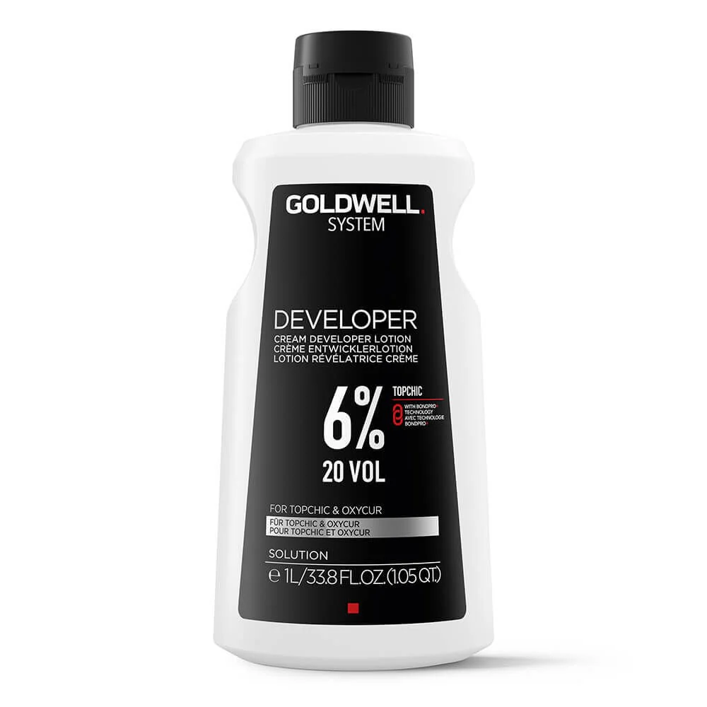 Goldwell System Topchic & Oxycur Cream Developer Lotion - Image 3