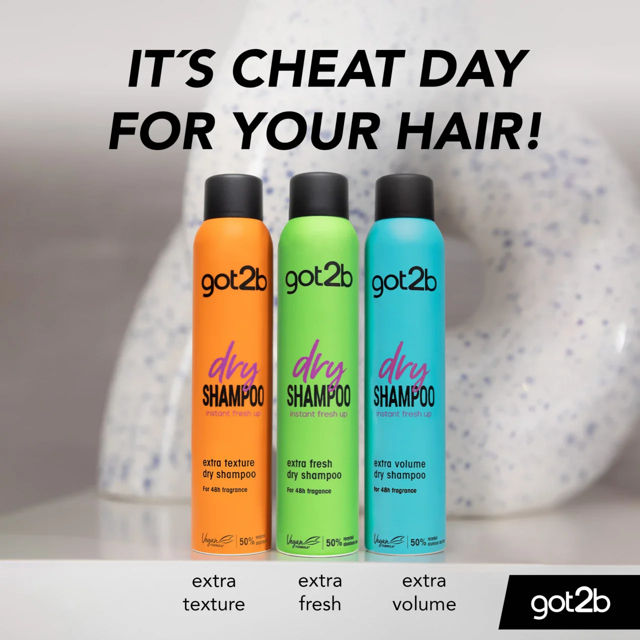 Schwarzkopf Got2b Dry Shampoo Extra Fresh 200m - Image 5