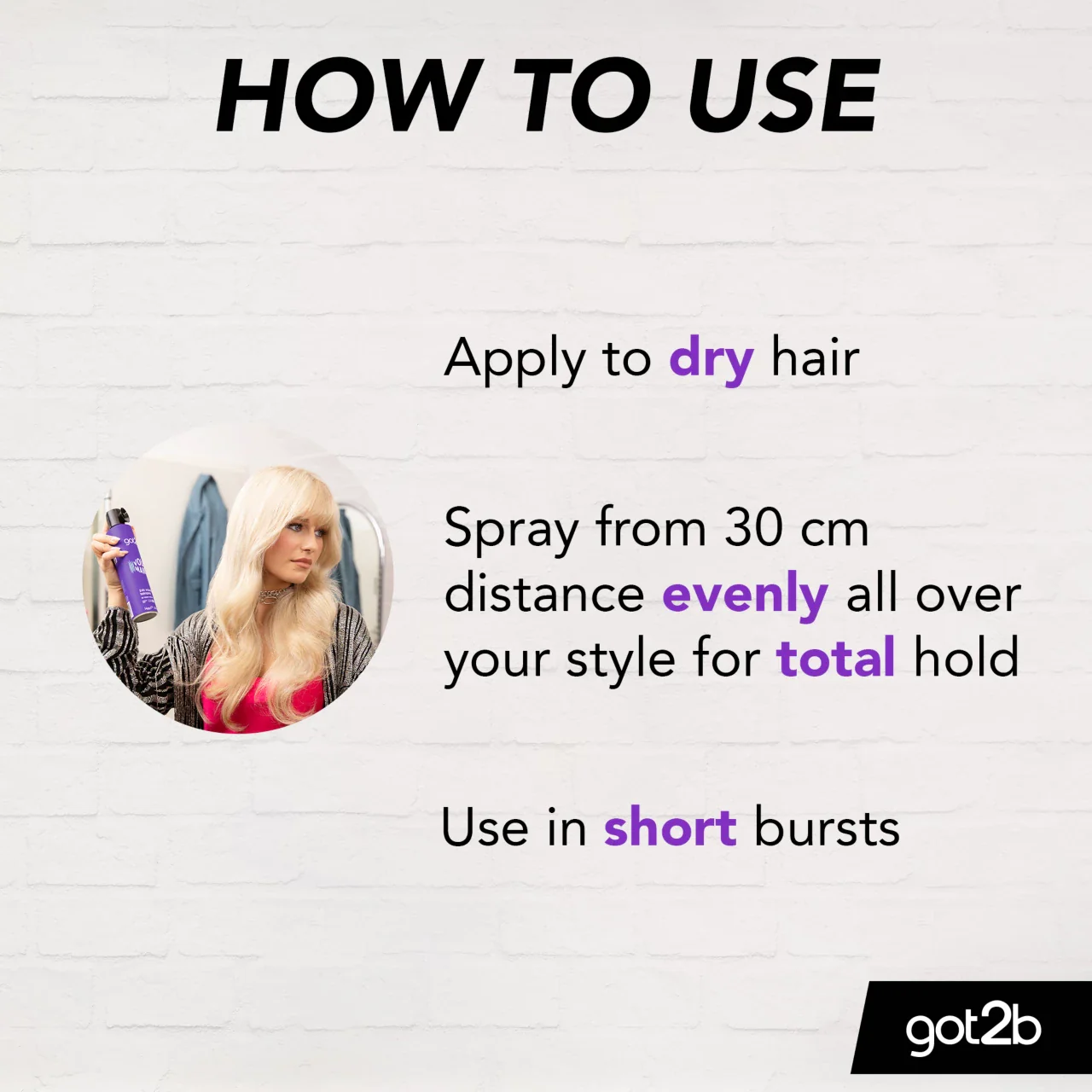 Schwarzkopf Got2b Volumania Volume Hairspray 300ml - Image 6