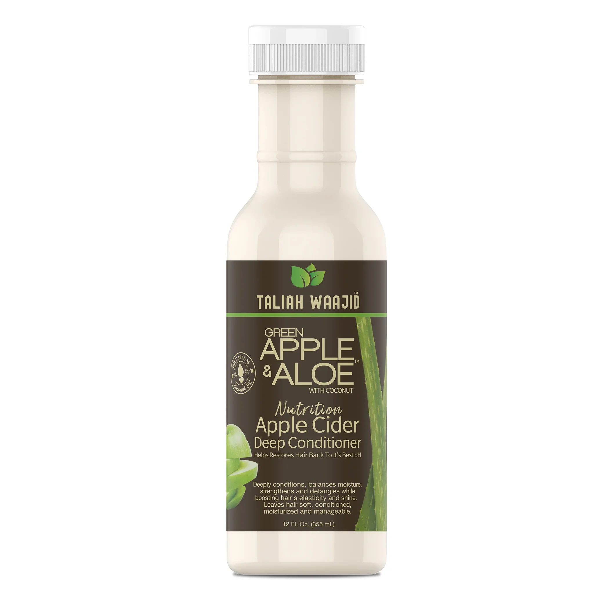 Taliah Waajid Green Apple & Aloe Nutrition Apple Cider Deep Conditioner 355ml