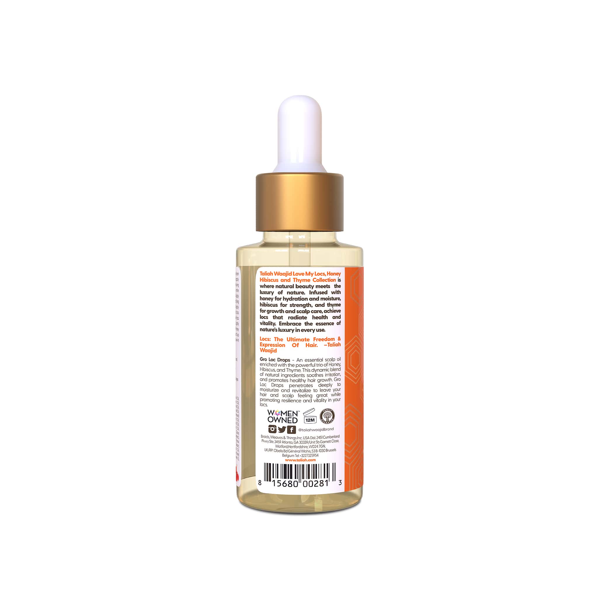 Taliah Waajid Gro Loc Drops Enrichment Oil 59ml - Image 2
