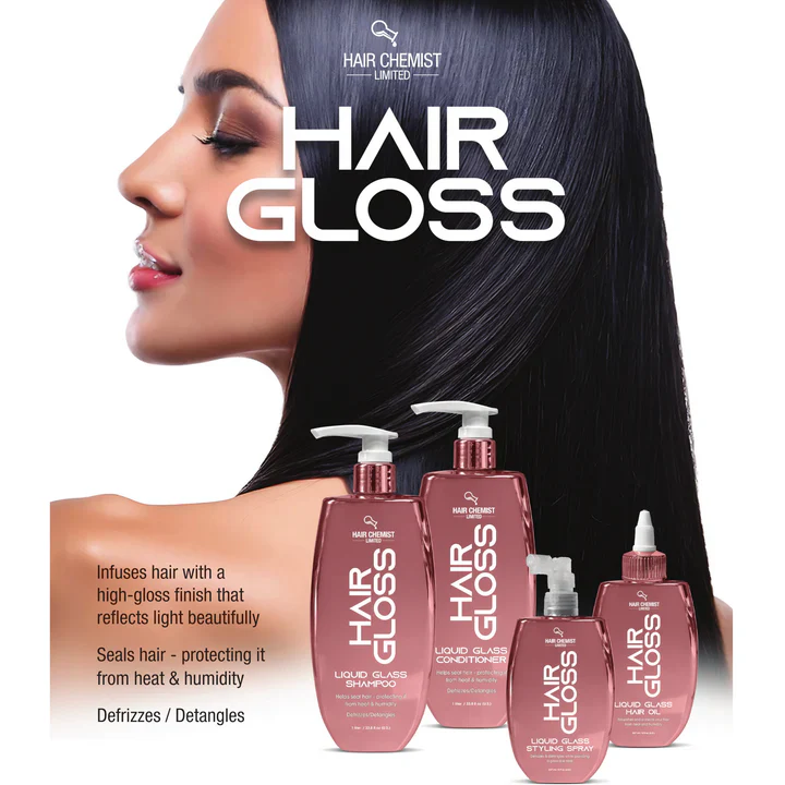 Hair Chemist Hair Gloss Liquid Glass Styling Mousse 237ml/8oz - Image 6