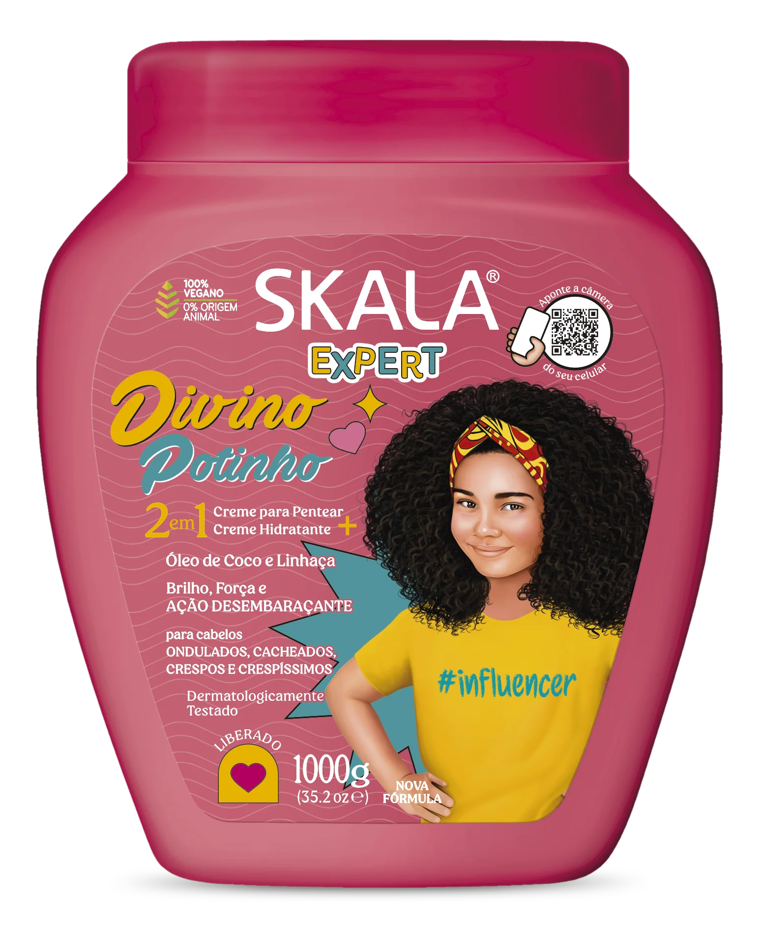 SKALA EXPRET 2 EM 1 HAIR TREATMENT CREAM DIVINO POTINHO 1000ml