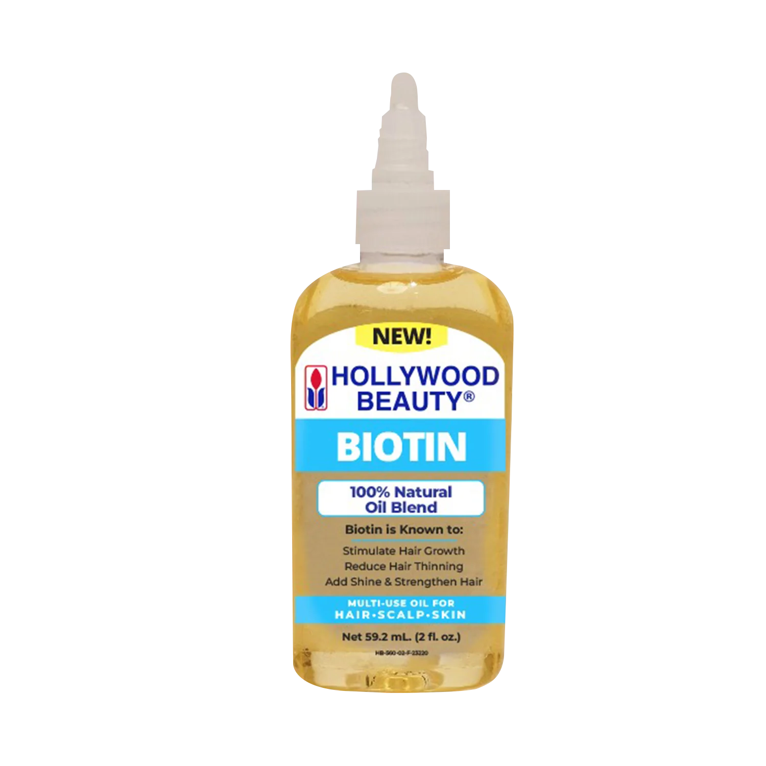 Hollywood Beauty Biotin 100% Natural Oil Blend 59.2ml