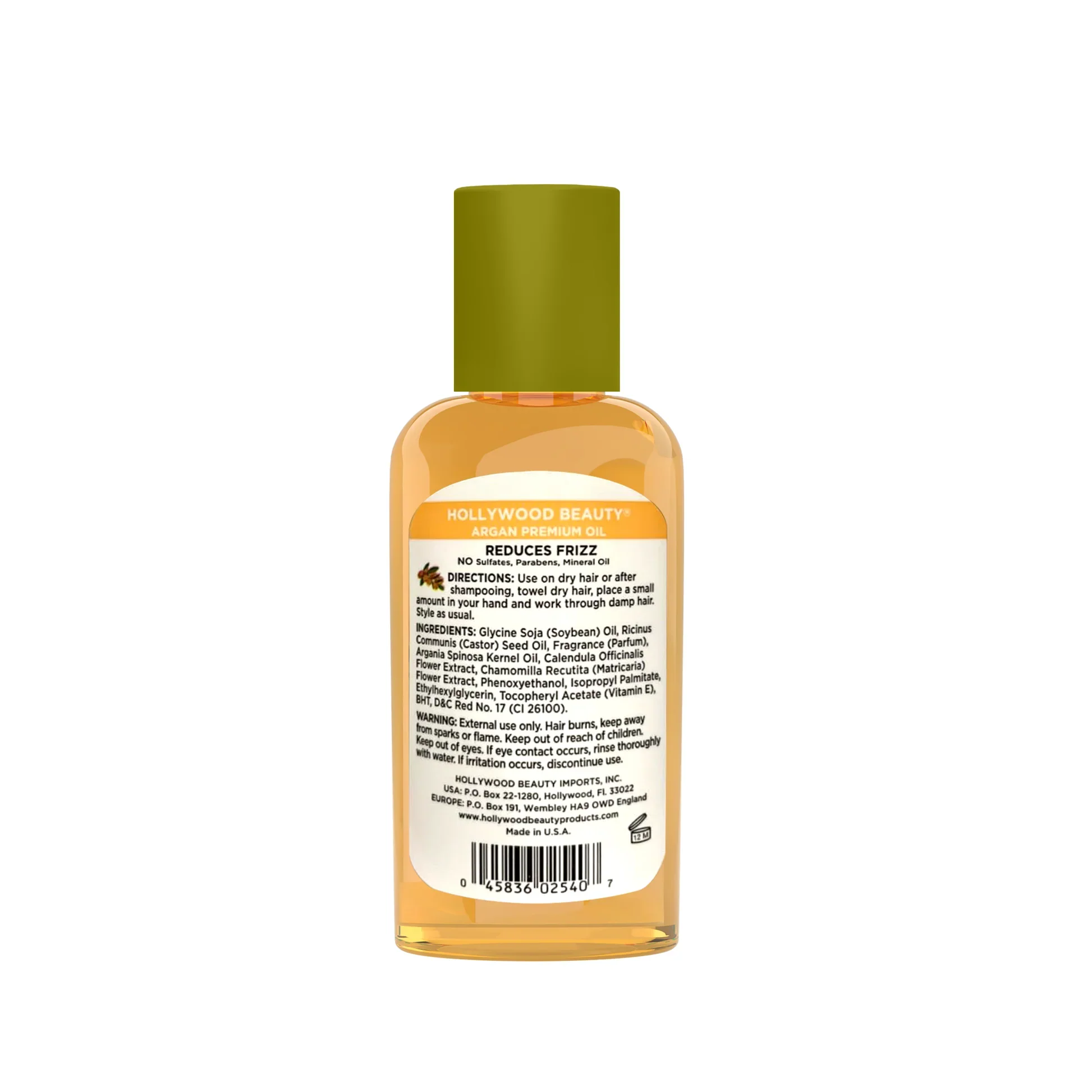 Hollywood Beauty Premium Argan Oil 59.2ml - Image 6