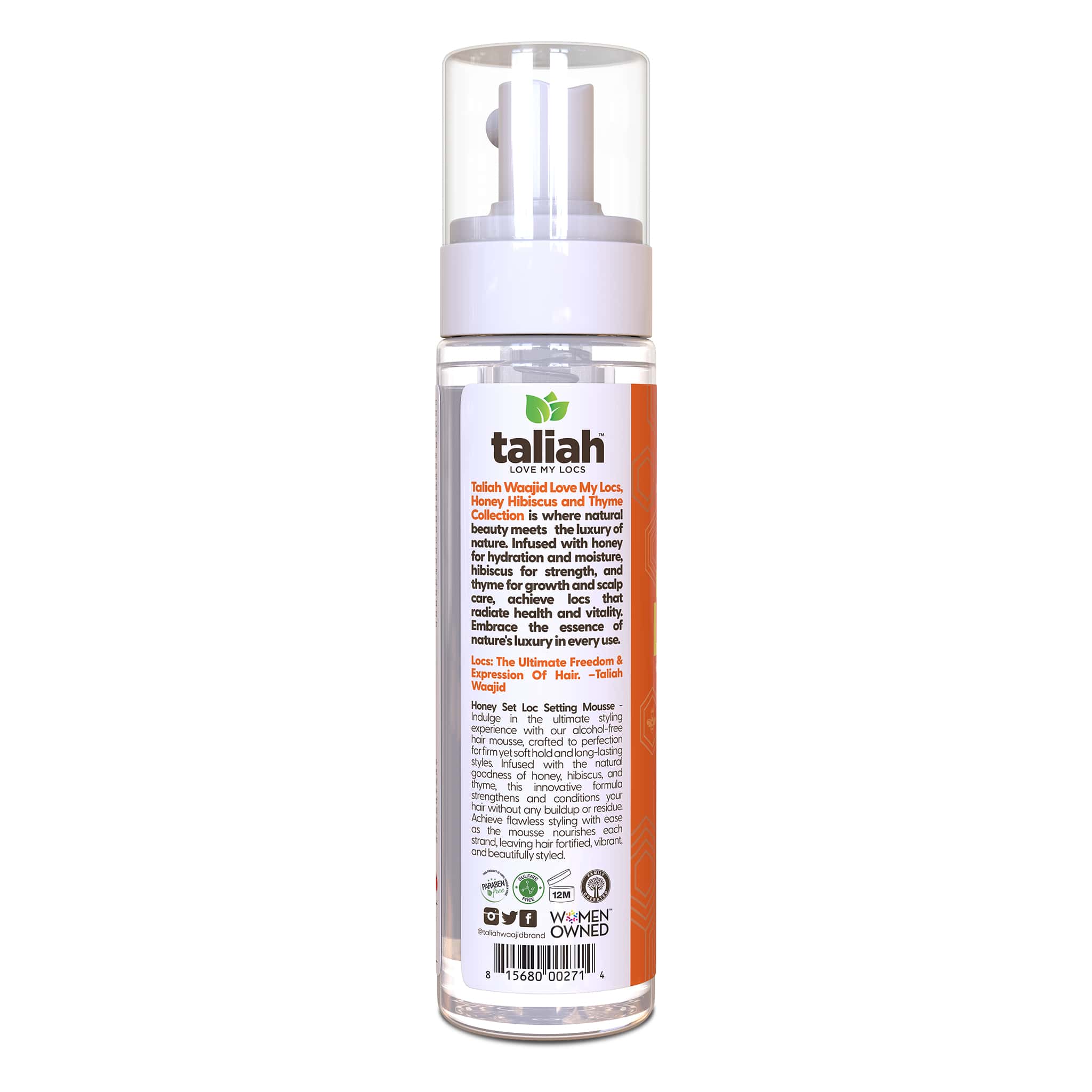 Taliah Waajid Honey Set Loc Setting Mousse 237ml - Image 2