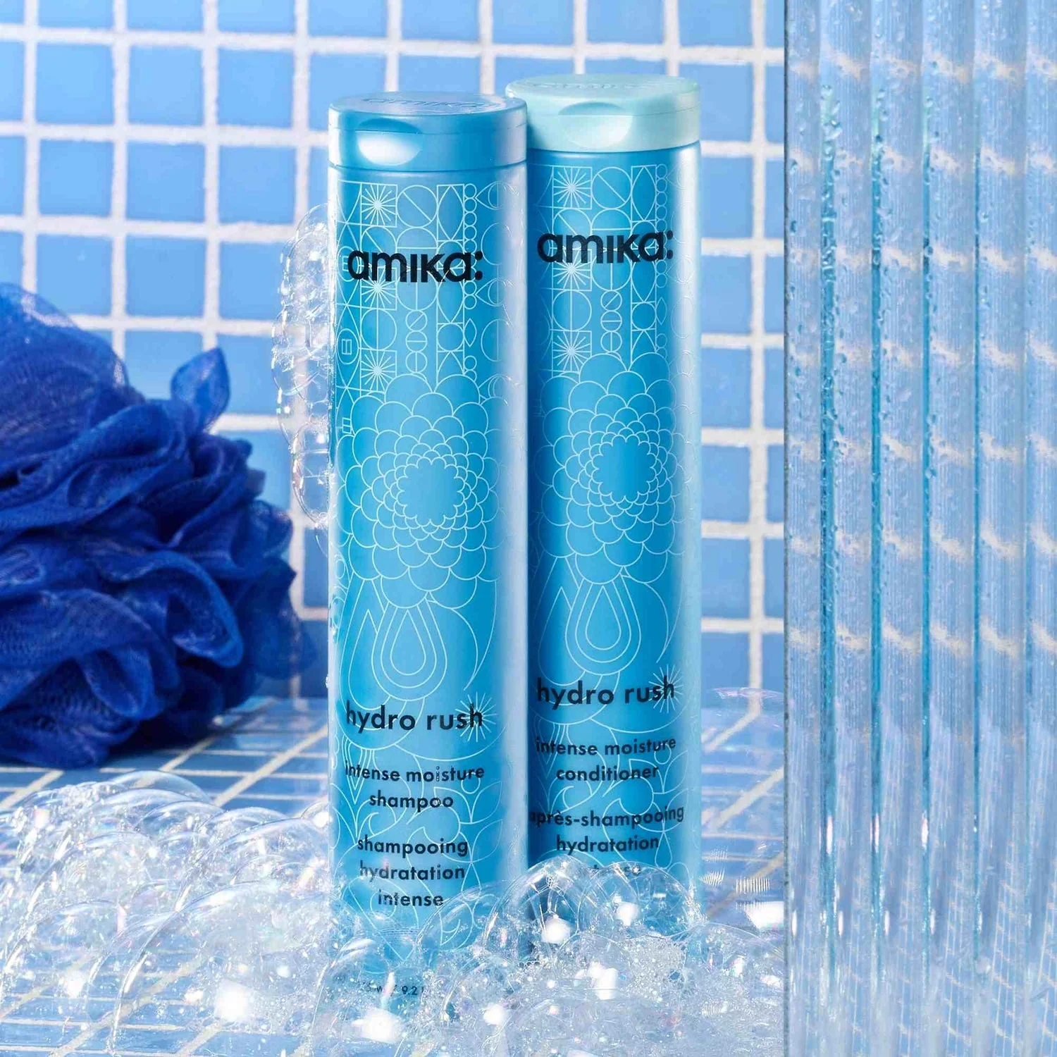 Amika Hydro Rush Intense Moisture Conditioner 275ml/9.2oz - Image 7