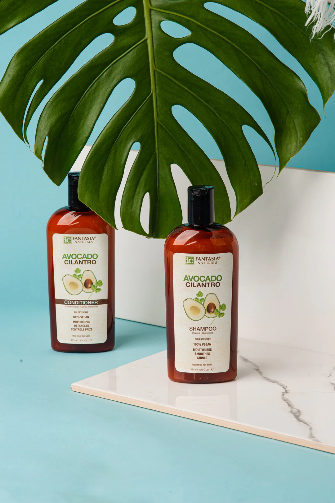 IC Fantasia Avocado & Cilantro Conditioner 355ml - Image 3