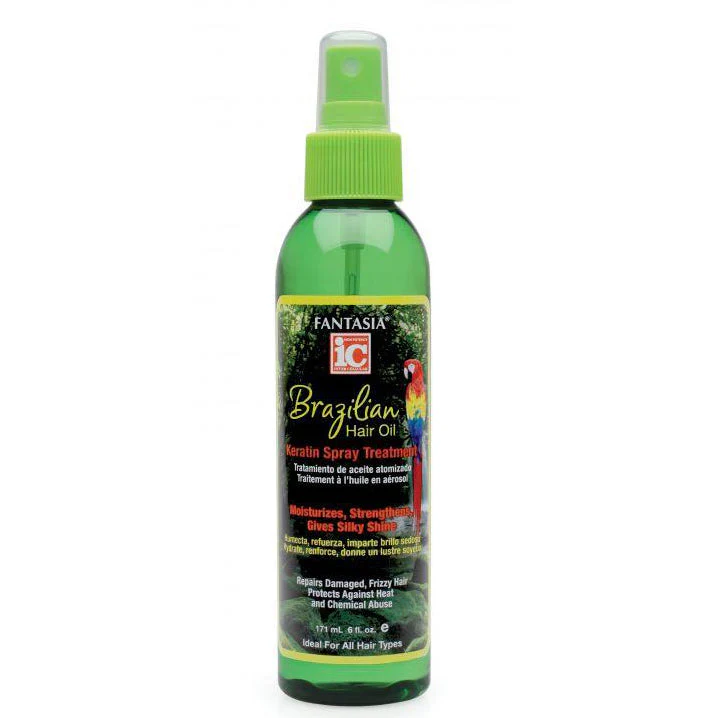 IC Fantasia Brazilian Hair Oil Strengthening Keratin Spray 171ml
