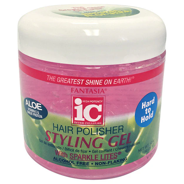 IC Fantasia Aloe Hair Polisher Hard-to-Hold Gel 454g