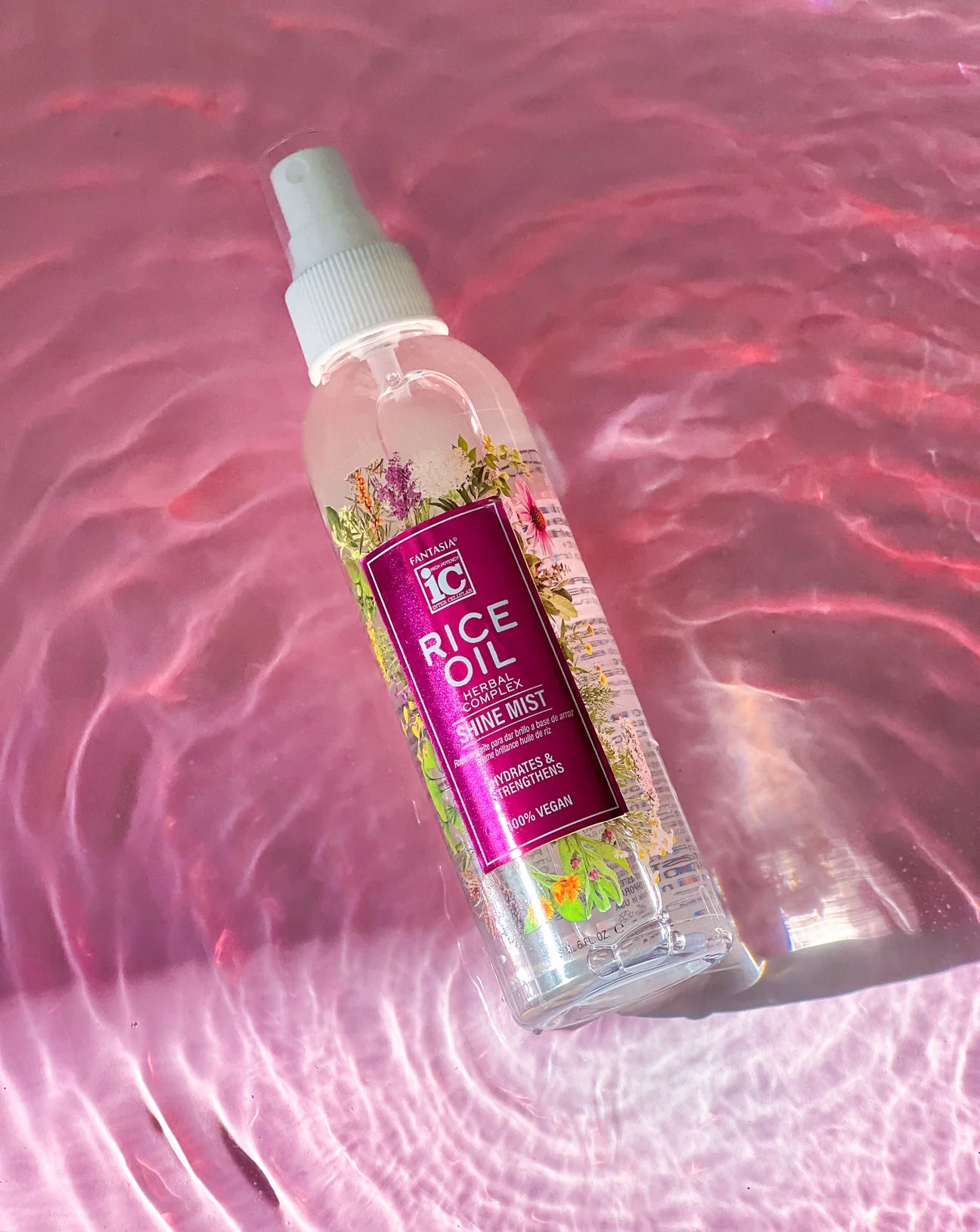 C Fantasia Herbal Complex Rice Oil Hair Shine Mist 178ml - Image 2