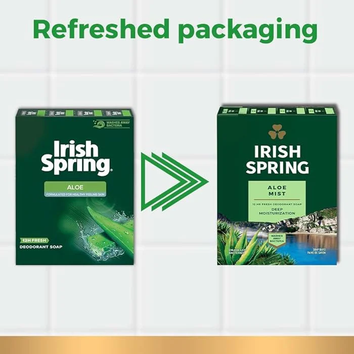 Irish spring Aloe Mist Deodorant Bar Soap - Image 3