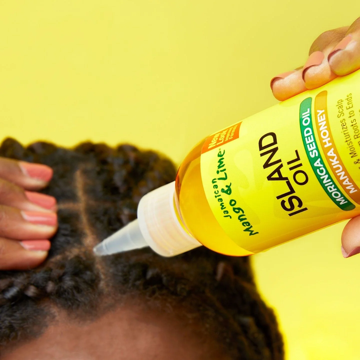 Jamaican Mango & Lime Island Oil Hair & Scalp Treatment 237ml - Image 4