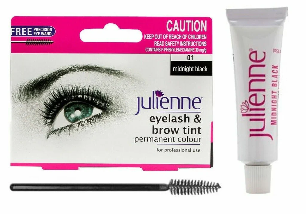 Julienne Professional Tinting Eyelash & Eyebrow Dye Tint - Image 2