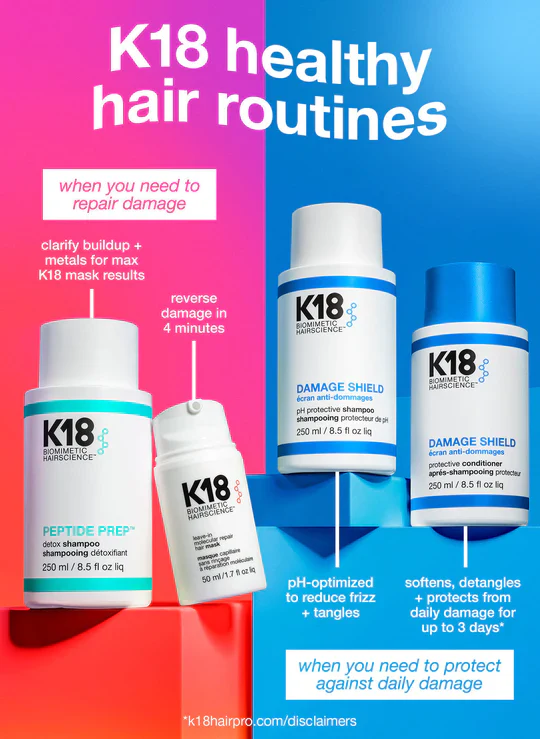 K18 DAMAGE SHIELD pH protective shampoo-250ML - Image 5